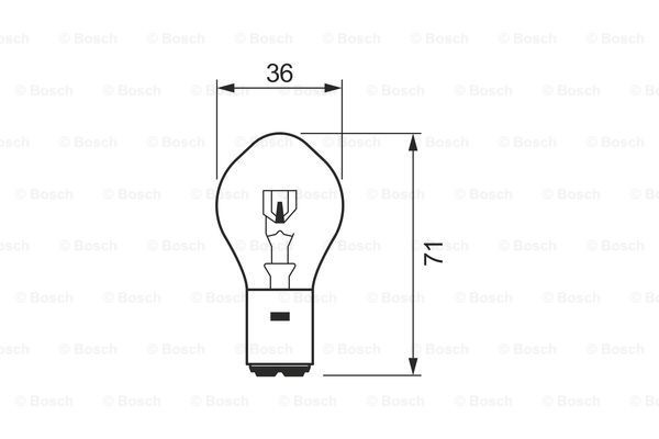 Bulb, headlight BOSCH 1987302105 6