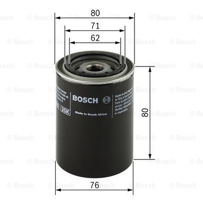 Oil Filter BOSCH F026407005 5