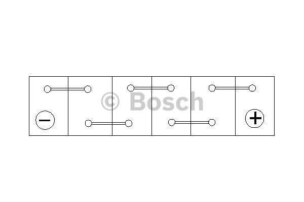 Starter Battery BOSCH F026T02311 6