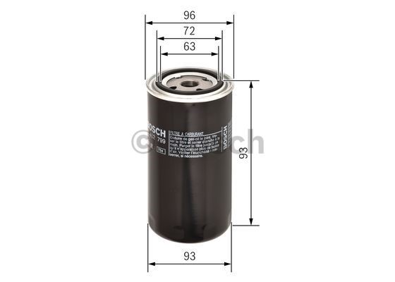 Fuel Filter BOSCH F026402799 5