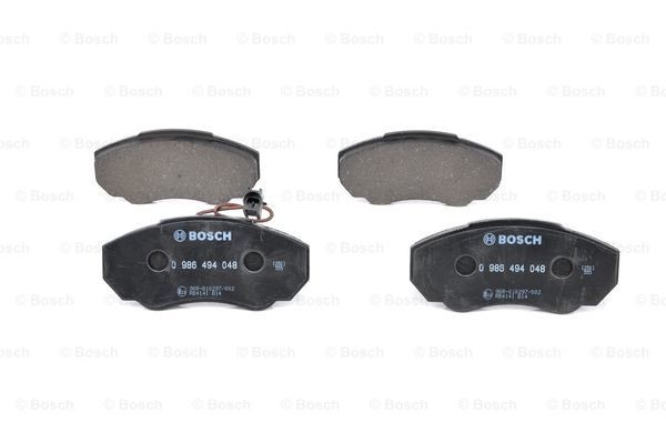 Brake Pad Set, disc brake BOSCH 0986494048