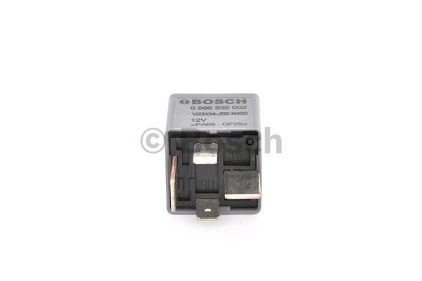 HELLA 4RA 933 332-541 Relay, main current - 12V - 4-pin connector - Wiring  Diagramme: S2 - Plug: B - Normally Open Contact : : Automotive