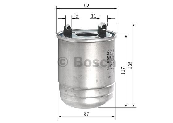 Fuel Filter BOSCH F026402104 5