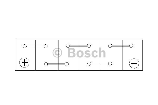 Starter Battery BOSCH F026T02313 6