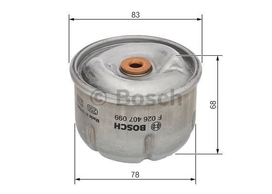 Oil Filter BOSCH F026407099 5