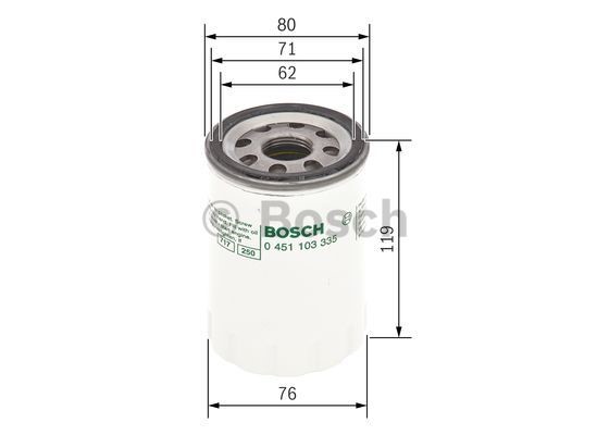 Oil Filter BOSCH 0451103335 5