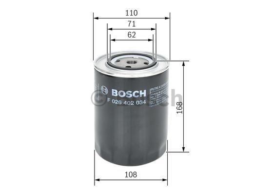 Fuel Filter BOSCH F026402034 5