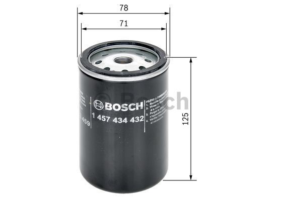 Fuel Filter BOSCH 1457434432 5