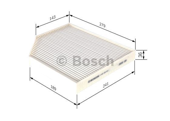 Filter, interior air BOSCH 1987435016 5