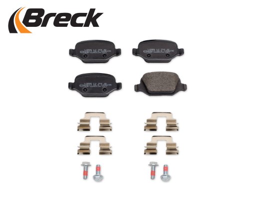 Brake Pad Set, disc brake BRECK 235170070400 3