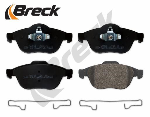 Brake Pad Set, disc brake BRECK 245360070100 3
