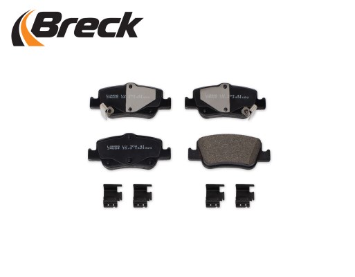 Brake Pad Set, disc brake BRECK 246640070410 3