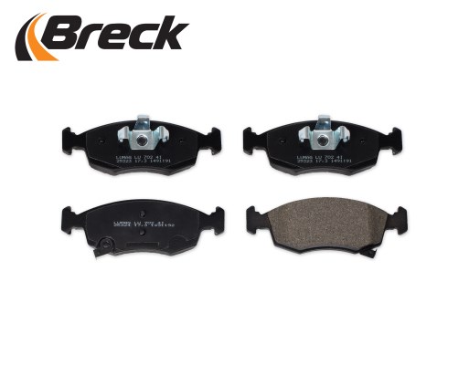 Brake Pad Set, disc brake BRECK 253230070210 3