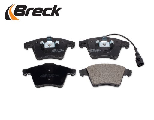Brake Pad Set, disc brake BRECK 237460070310 3