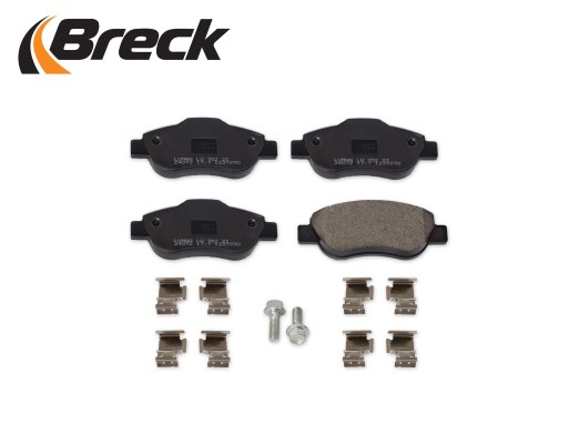 Brake Pad Set, disc brake BRECK 240720070200 3