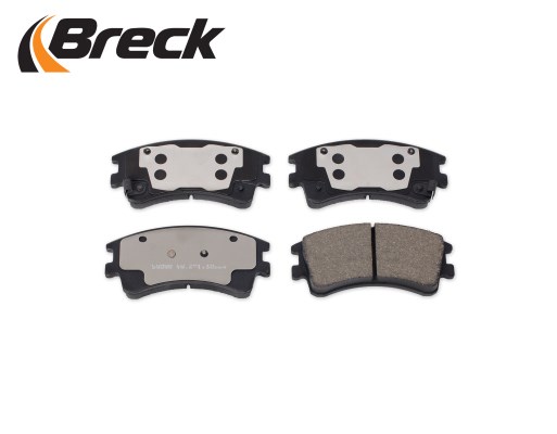 Brake Pad Set, disc brake BRECK 240460070110 3