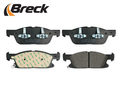 Brake Pad Set, disc brake BRECK 224120070100 3