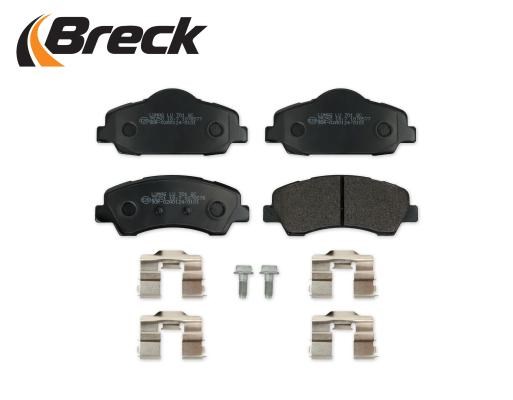 Brake Pad Set, disc brake BRECK 252500070100 3
