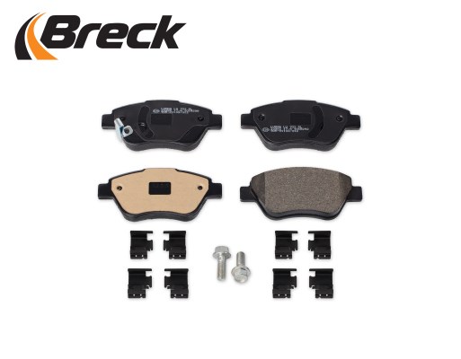 Brake Pad Set, disc brake BRECK 239820070210 3
