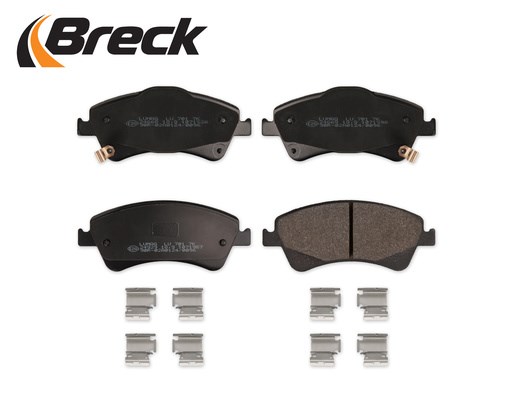 Brake Pad Set, disc brake BRECK 246680070100 3