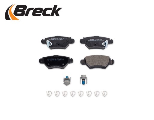 Brake Pad Set, disc brake BRECK 232580070410 3