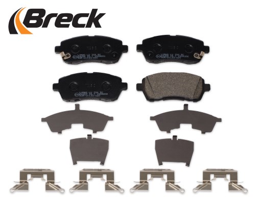 Brake Pad Set, disc brake BRECK 242830070210 3