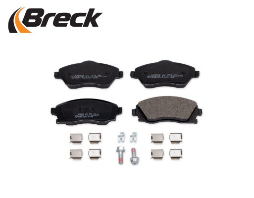 Brake Pad Set, disc brake BRECK 232250070210 3