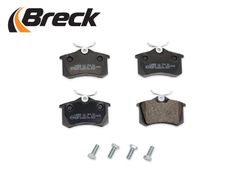 Brake Pad Set, disc brake BRECK 209610070400 3