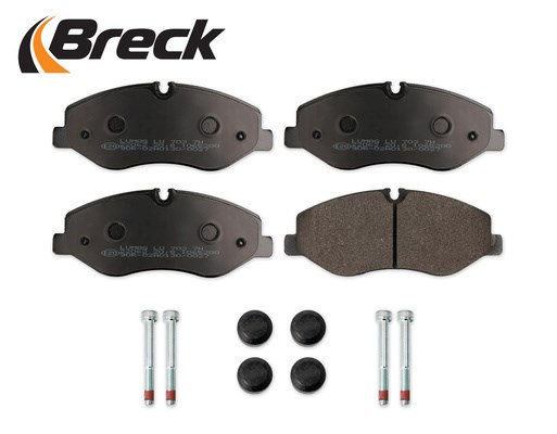 Brake Pad Set, disc brake BRECK 220620070300 3