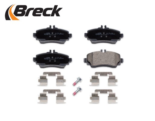 Brake Pad Set, disc brake BRECK 230701070120 3