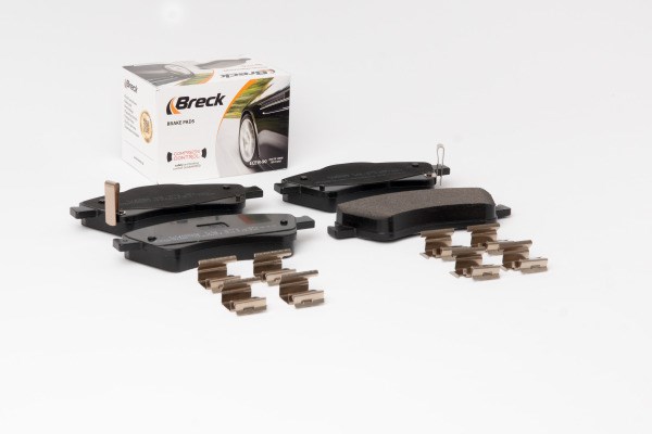 Brake Pad Set, disc brake BRECK 242040070100 2