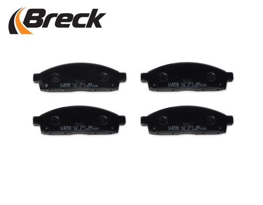 Brake Pad Set, disc brake BRECK 245290070110 3