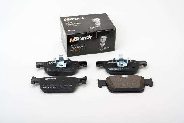 Brake Pad Set, disc brake BRECK 220980055100 2