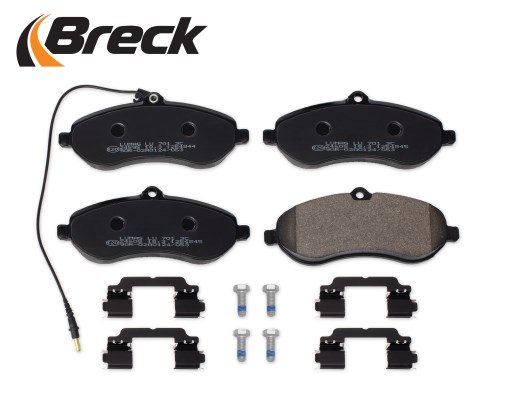 Brake Pad Set, disc brake BRECK 245950070100 3