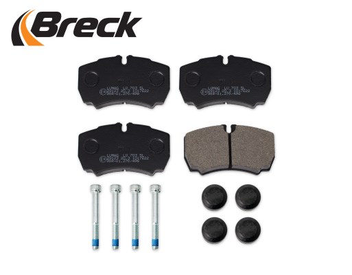 Brake Pad Set, disc brake BRECK 291230070300 3