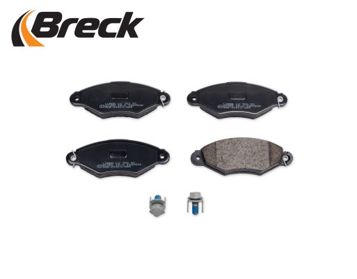 Brake Pad Set, disc brake BRECK 219800070200 3