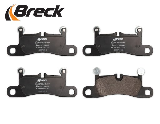 Brake Pad Set, disc brake BRECK 247210055300 3