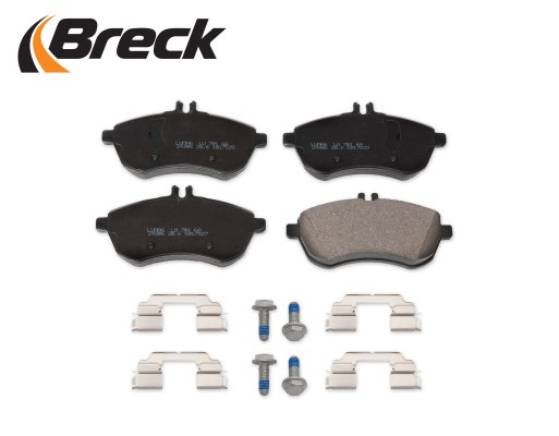 Brake Pad Set, disc brake BRECK 243060070100 3
