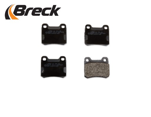 Brake Pad Set, disc brake BRECK 206870070400 3