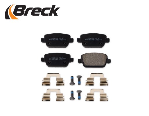 Brake Pad Set, disc brake BRECK 245370070200 3