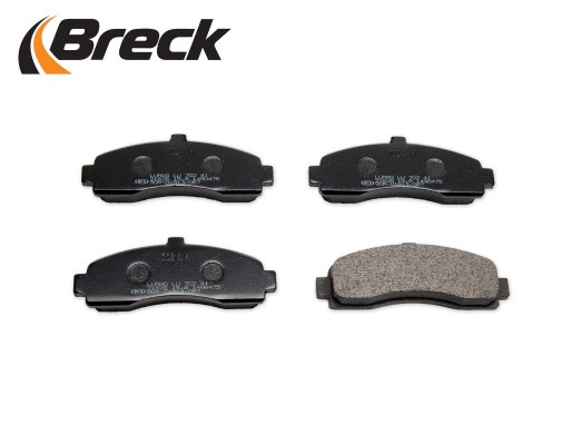 Brake Pad Set, disc brake BRECK 216260070200 3