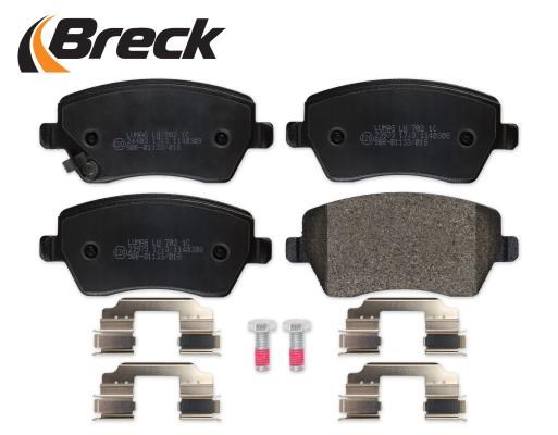 Brake Pad Set, disc brake BRECK 239730070210 3