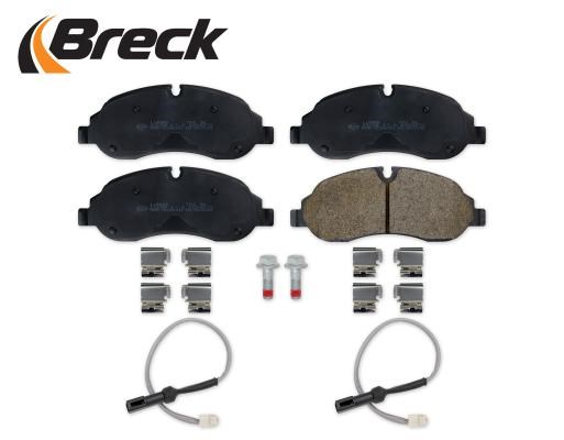 Brake Pad Set, disc brake BRECK 220340070300 3