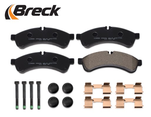 Brake Pad Set, disc brake BRECK 292310070300 3