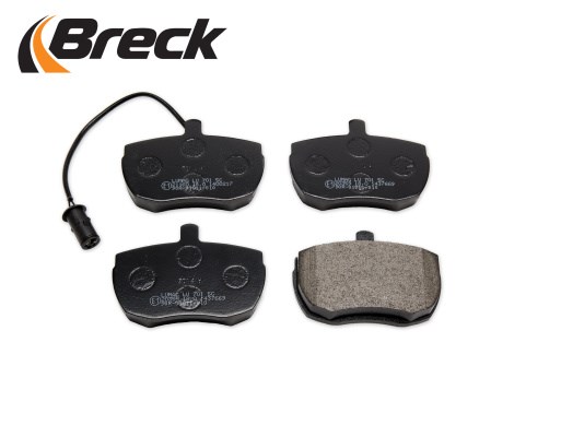 Brake Pad Set, disc brake BRECK 211600070110 3