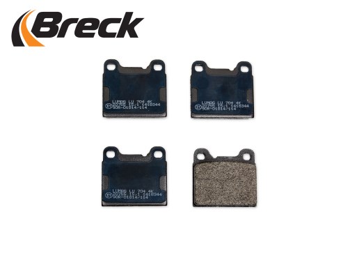 Brake Pad Set, disc brake BRECK 207550070400 3