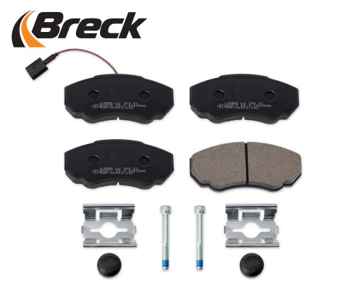 Brake Pad Set, disc brake BRECK 239170070310 3