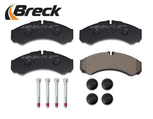Brake Pad Set, disc brake BRECK 291211070300 3