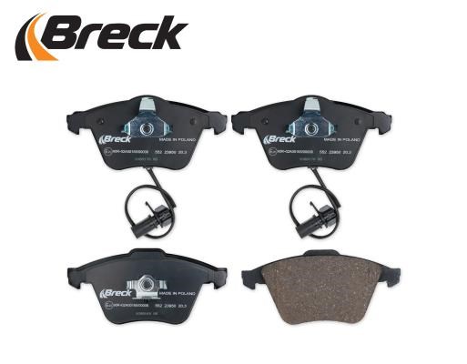 Brake Pad Set, disc brake BRECK 239500055210 3