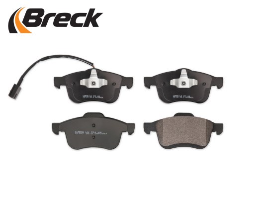 Brake Pad Set, disc brake BRECK 247270070110 3